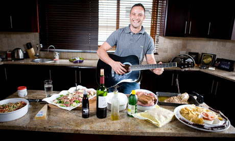 Sprinter Oscar Pistorius photographed at his home in Pretoria, South Africa